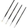 Fine Quality Pure Sable Brush Set - 4 Penslar - PPB2200/S - Model Craft