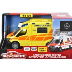 Finsk Ambulans - Mercedes-Benz - Majorette Grand Series