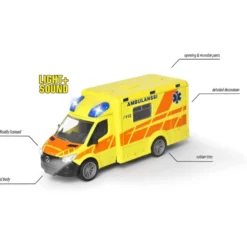 Finsk Ambulans - Mercedes-Benz - Majorette Grand Series