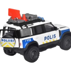 Finsk Polisbil - Land Rover - Majorette Grand Series - 12 cm