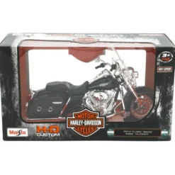2013 FLHRC Road King Classic - HD - Svart - Maisto - 1:12