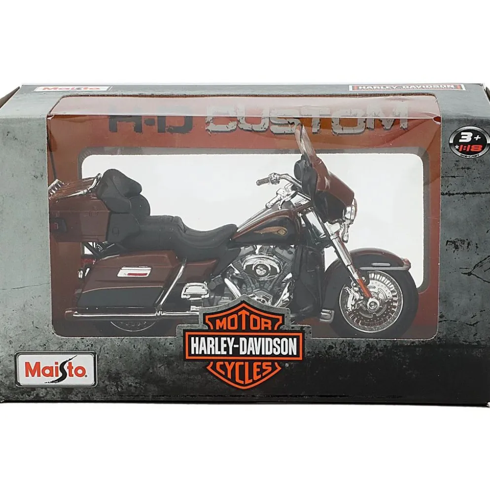 2013 FLHTK Electra Glide Ultra Limited - Brun - Maisto 1:18