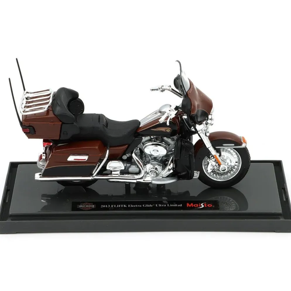 2013 FLHTK Electra Glide Ultra Limited - Brun - Maisto 1:18