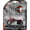 2000 FLSTF Street Stalker - Harley - Röd - Maisto - 1:24