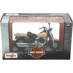 2008 FLSTSB Cross Bones - Harley - Beige - Maisto - 1:18