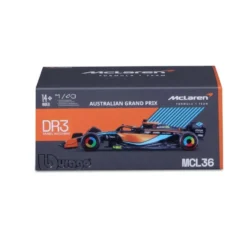 F1 - McLaren - MCL36 - Daniel Ricciardo #3 - Bburago - 1:43