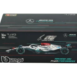 F1 - Mercedes-AMG - W13 - George Russell #63 - Bburago 1:43