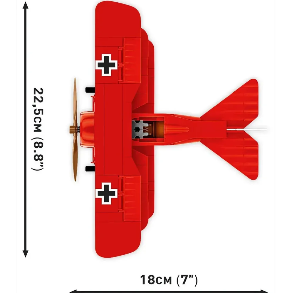 Fokker Dr.1 "Red Baron" - Byggklossar - 2996 - COBI - 1:32