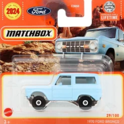 1970 Ford Bronco - Blå - Matchbox