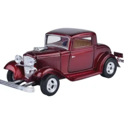 1932 Ford Coupe - Röd - Motormax - 1:24