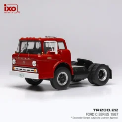 Ford C-600 - 1967 - Röd - Ixo Models - 1:43