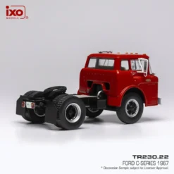 Ford C-600 - 1967 - Röd - Ixo Models - 1:43