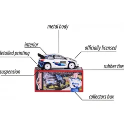 Ford Fiesta WRC - 2022 - WRC Cars - Majorette