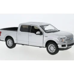 2019 Ford F-150 Limited Crew Cab - Silver - Motormax - 1:27