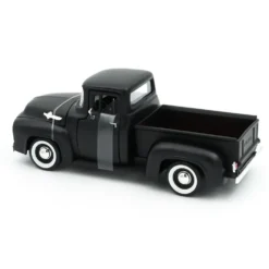 1956 Ford F-100 Pickup - Svart - Motormax - 1:24