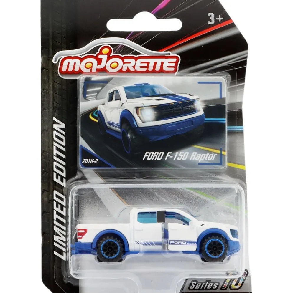 Ford F-150 Raptor - Vit - Limited Edition 10 - Majorette