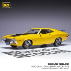 Ford Gran Torino Sport - 1972 - Gul - Ixo Models - 1:18