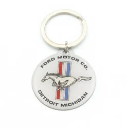 Ford - Horse & Stripes - Nyckelring - Nostalgic Art