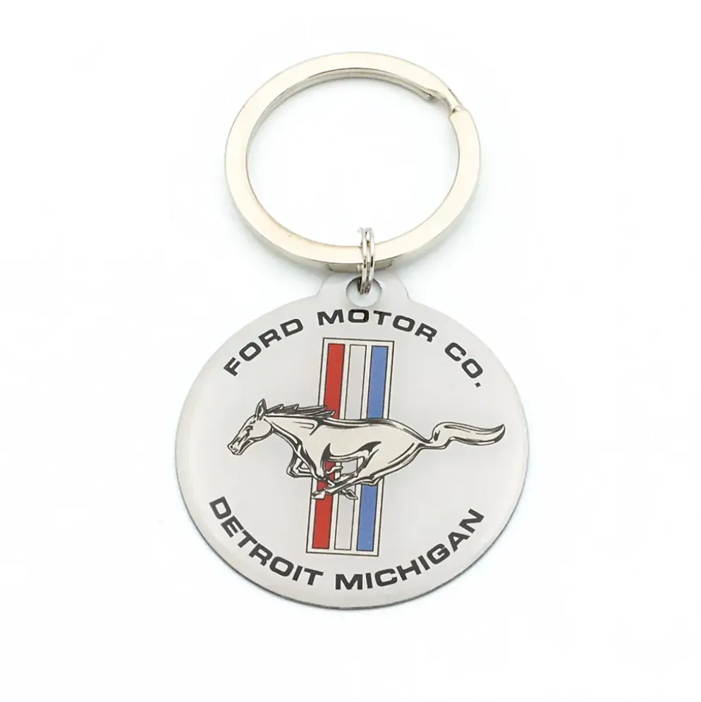 Ford - Horse & Stripes - Nyckelring - Nostalgic Art