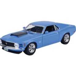 1970 Ford Mustang Boss 429 - Blå - Motormax - 1:24