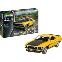 '69 Ford Mustang Boss 302 - Byggsats - 07025 - Revell - 1:25