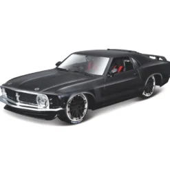 1970 Ford Mustang Boss 302 - Svart - Maisto - 1:24
