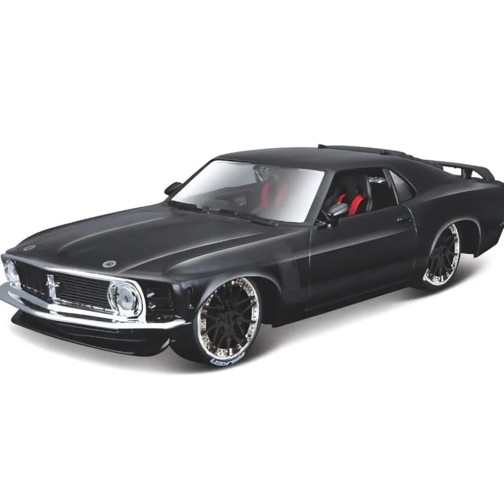 1970 Ford Mustang Boss 302 - Svart - Maisto - 1:24