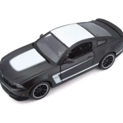 Ford Mustang Boss 302 - Svart / Vit - Maisto - 1:24