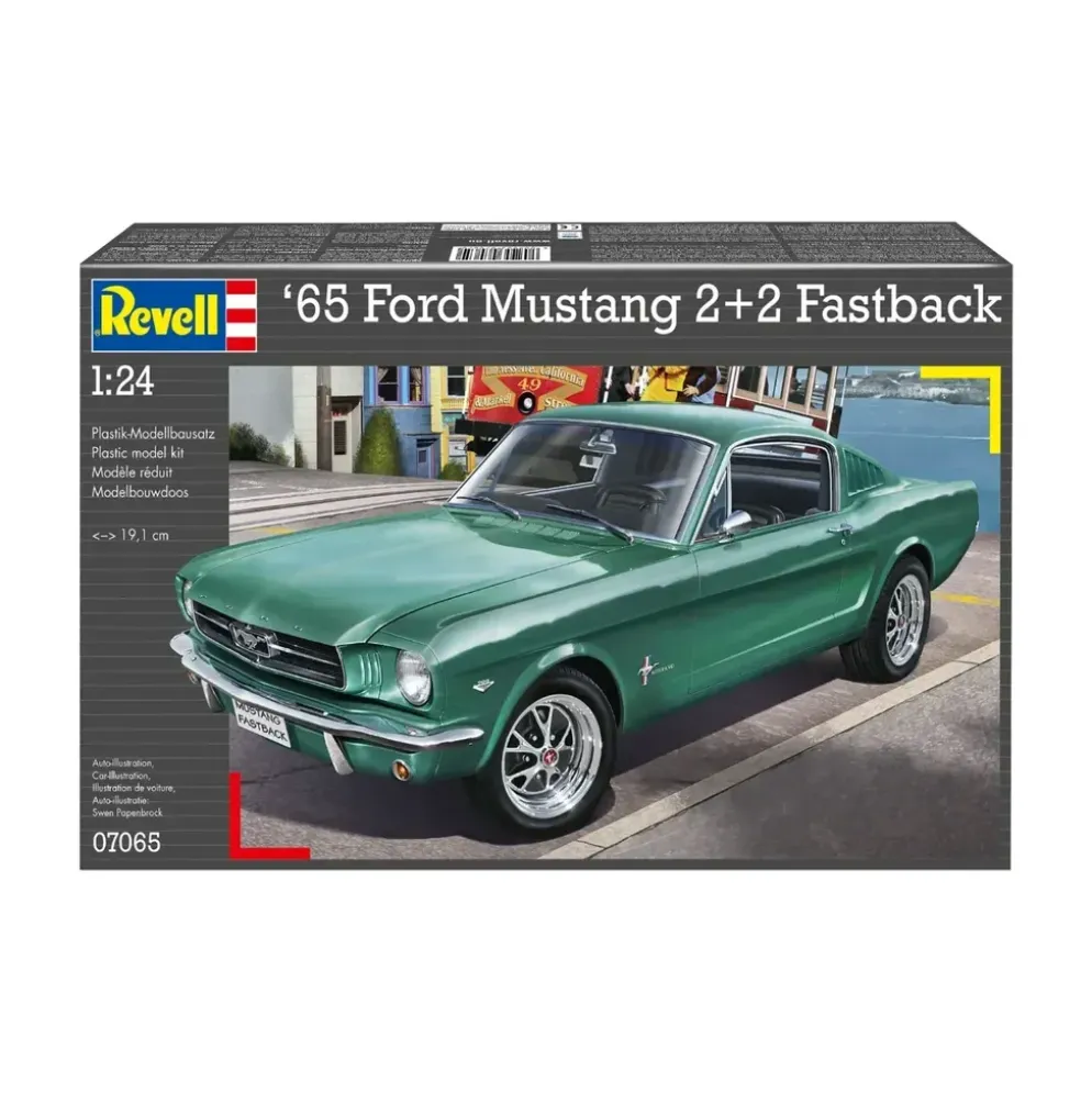 '65 Ford Mustang 2+2 Fastback - 07065 - Revell - 1:24