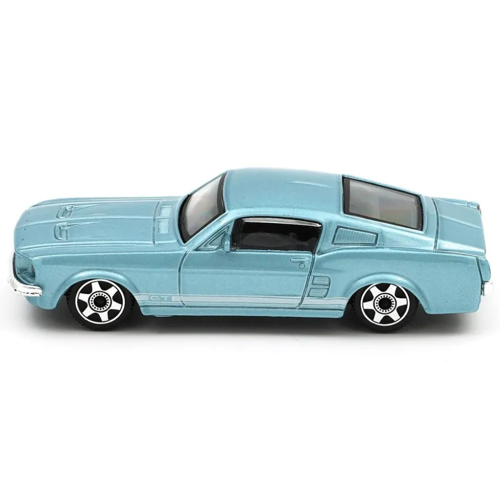 Ford Mustang GT - 1967 - Blå - Bburago - 1:43