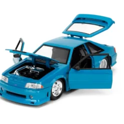 1989 Ford Mustang GT - Blå - Fast & Furious - Jada - 1:24