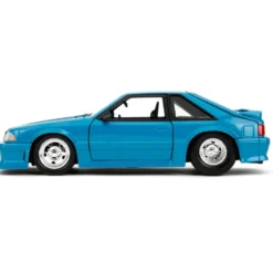 1989 Ford Mustang GT - Blå - Fast & Furious - Jada - 1:24