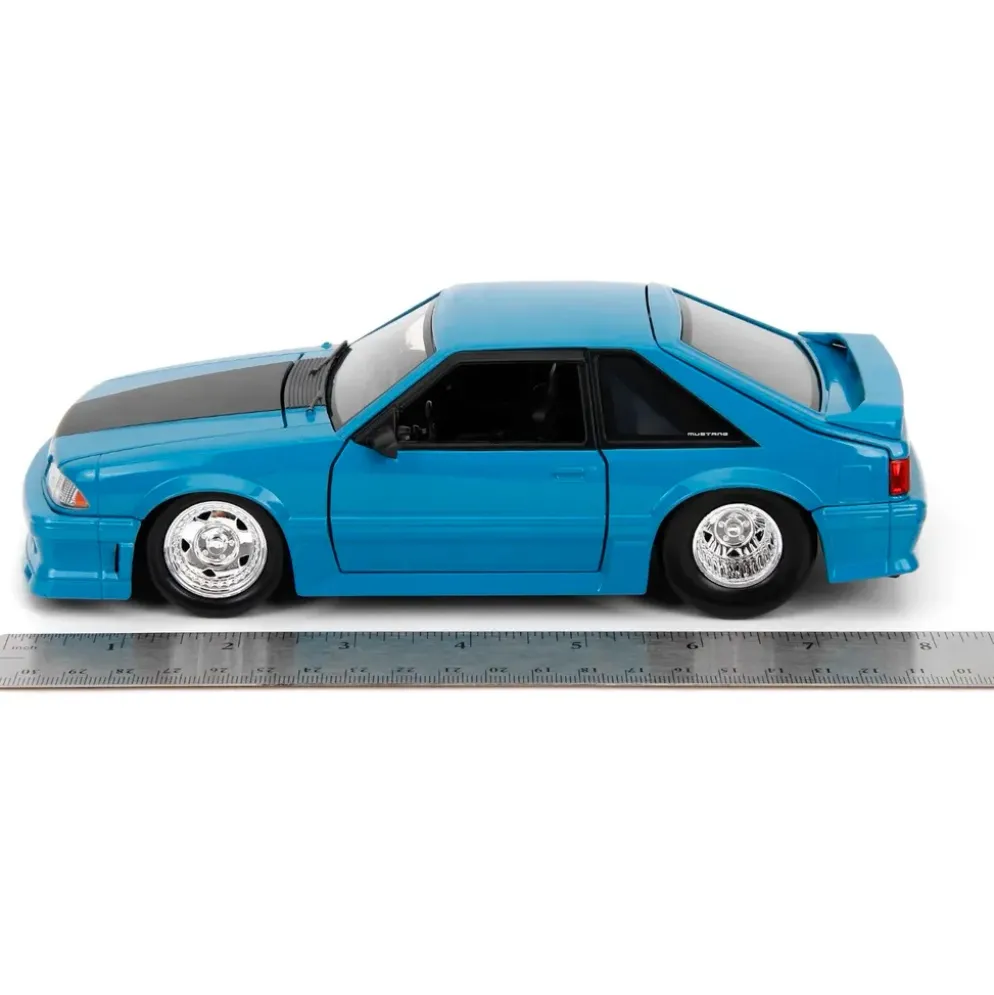 1989 Ford Mustang GT - Blå - Fast & Furious - Jada - 1:24