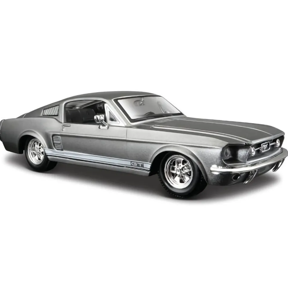 1967 Ford Mustang GT - Grå - Maisto - 1:24