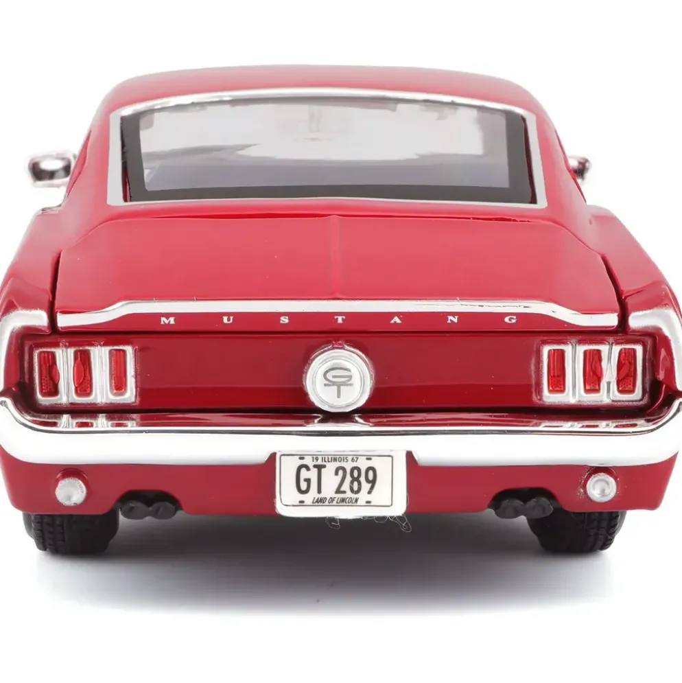 1967 Ford Mustang GT - Röd - Maisto - 1:24