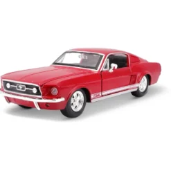 1967 Ford Mustang GT - Röd - Maisto - 1:24