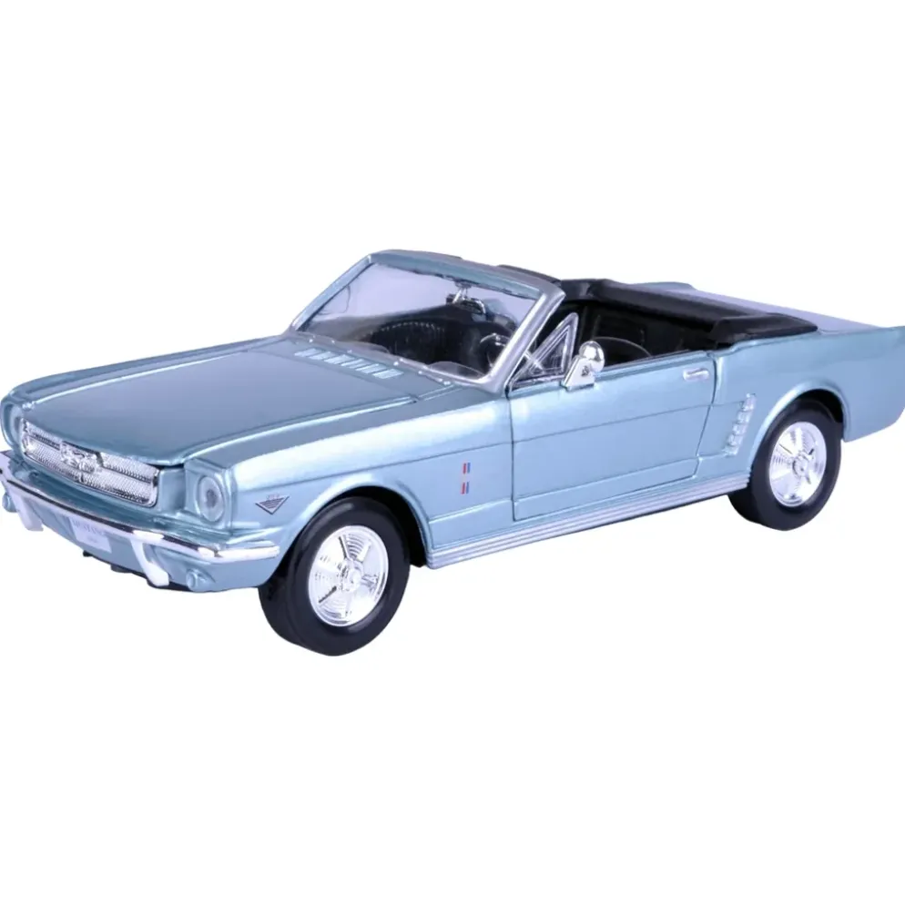1964 1/2 Ford Mustang - Ljusblå - Motormax - 1:24
