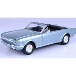 1964 1/2 Ford Mustang - Ljusblå - Motormax - 1:24