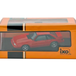 Ford Mustang LX 5.0 Coupe - 1992 - Röd - Ixo Models - 1:43