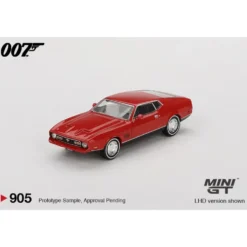 Ford Mustang Mach 1 - James Bond - Diamonds Are Forever - Mini GT - 1:64