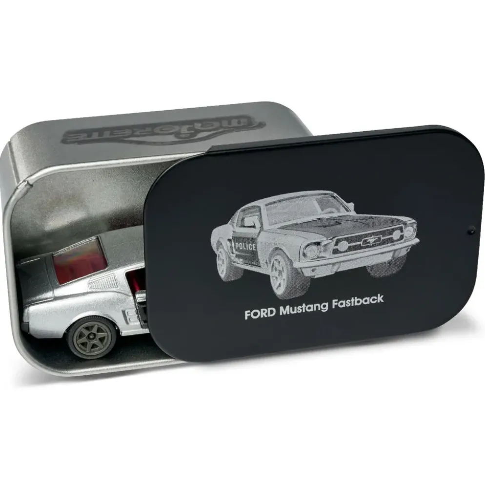 Ford Mustang polis - Vintage Deluxe metal series - Majorette