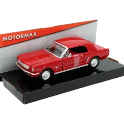 1964 1/2 Ford Mustang - Röd - Motormax - 1:24