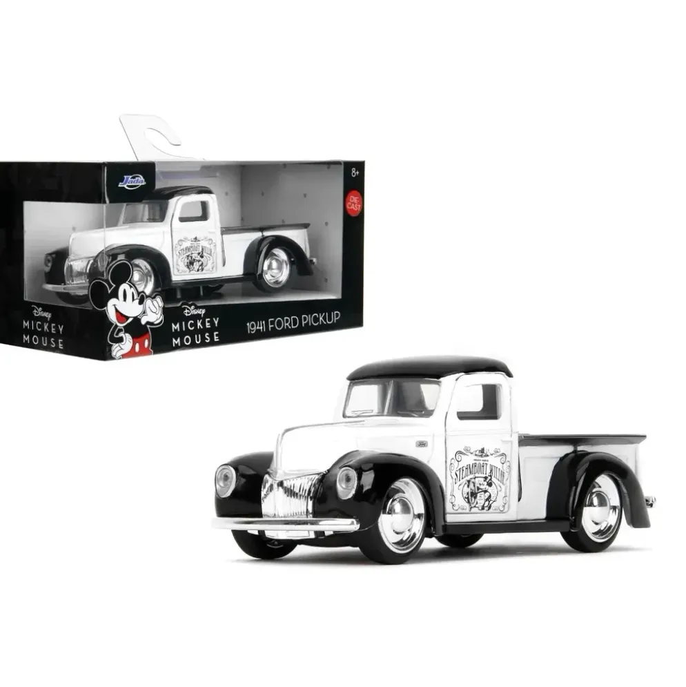 1941 Ford Pickup - Mickey Mouse Steamboat Willie - Jada Toys - 1:32