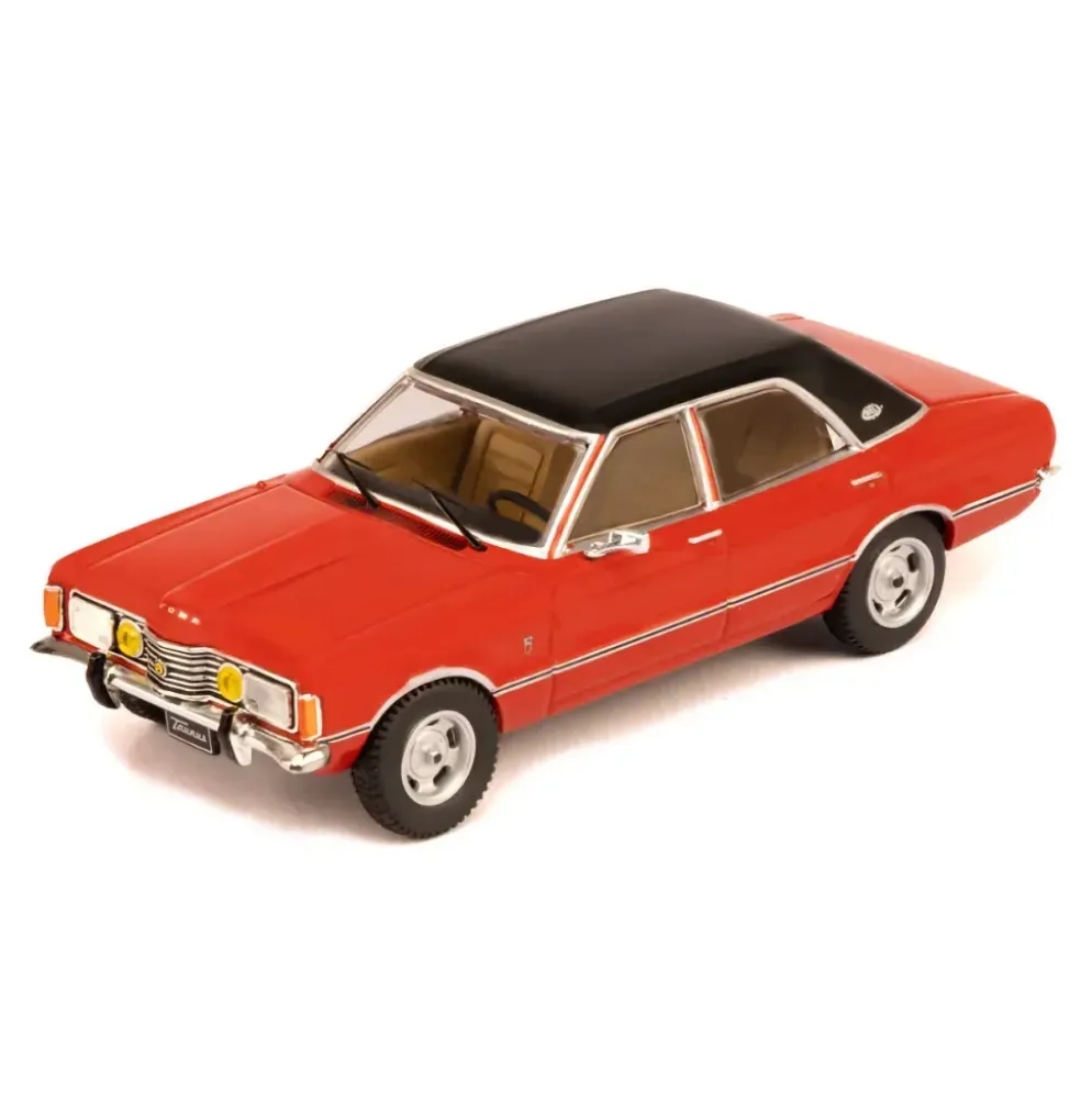 Ford Taunus GXL - 1973 - Röd / Svart - Ixo Models - 1:43