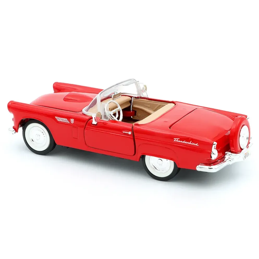 1956 Ford Thunderbird - Röd - Motormax - 1:24