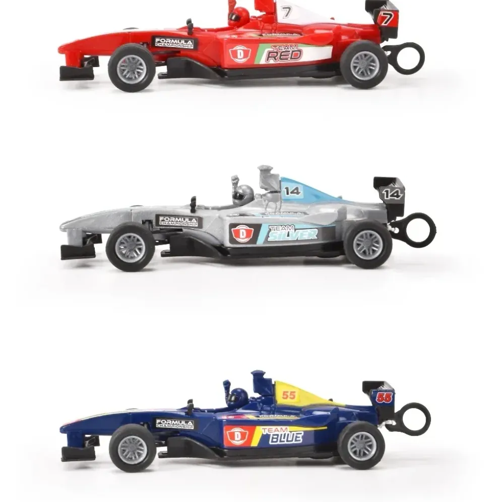 Formula Racer - Formel-1-bil med dragrep - Dickie Toys