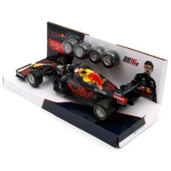 F1 - Red Bull - RB16B - Set med Däckbyte - Verstappen - 1:24