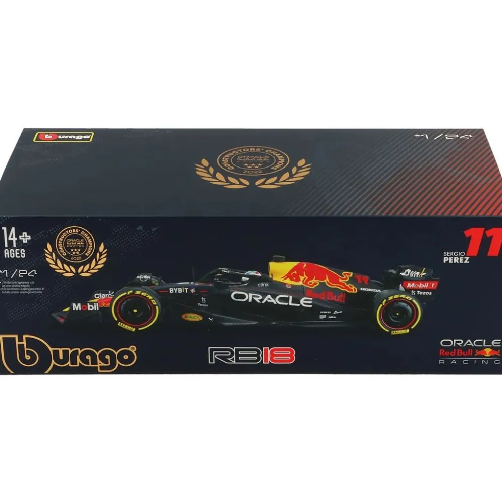 F1 - Red Bull - RB18 - Sergio Perez #11 - Bburago - 1:24