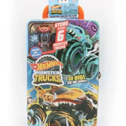Förvaringsväska i Plåt för Monster Trucks - Car Case - Hot Wheels