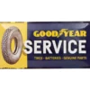 Goodyear - Service - Plåtskylt - 50x25 cm
